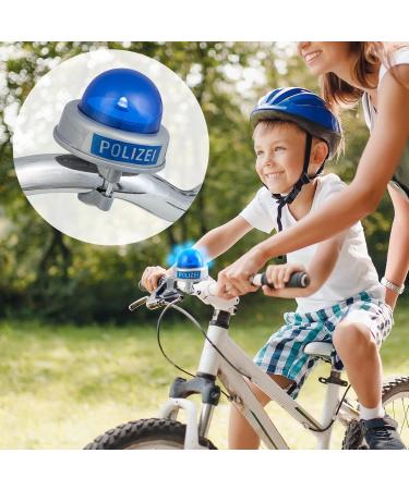 Smart-Planet Bicycle Boy Police Siren - Fun Multi-Colored Handlebar Klingel for Kids | Real Police Sound Bicycle Bell - Buy Online on GoSupps.com