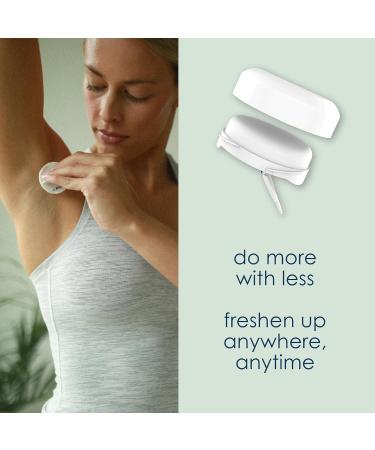 Tini Naturals Deodorant Travel Size Aluminum Free Deodorant for Women & Men with Coconut Oil and Shea Butter 0.4 oz Each (4 Pack) Spring Meadow Scent - Buy Online on GoSupps.com