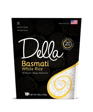 Della Rice Basmati White Rice, 28 oz (Pack of 1)