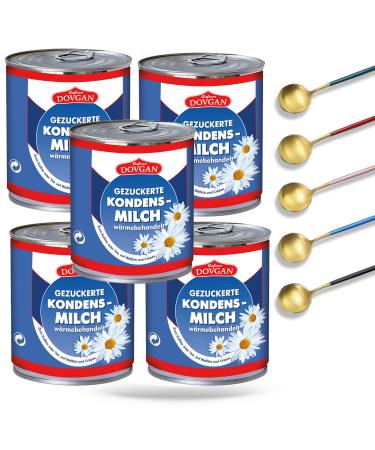Sweetened condensed milk product - 8 percent fat (397 g) + 1 spoon (5x397 g) 132.33 g (pack of 3)