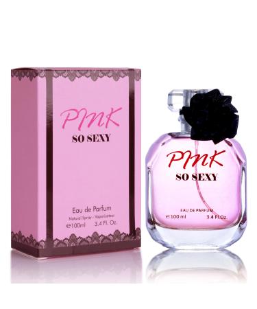 Pink So Sexy for Women Eau De Parfum - Floral Fruity Fragrance with Sugary Sweet Scent - Bergamot Apple & Whipped Cream - Fresh Sweet & Creamy - Luxurious Aroma in 100ml Bottle - Paraben Free