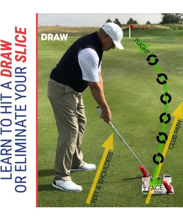 EyeLine Golf Speed Trap 2.0: Build Confidence, Accuracy & Distance - Slice and Hook Corrector, Swing Trainer for Improved Swing Path - Made in USA - Buy Online on GoSupps.com