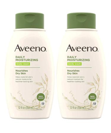 Aveeno Body Wash Daily Moisturizing 12 Ounce (354ml) (Pack of 2) - Buy Online on GoSupps.com