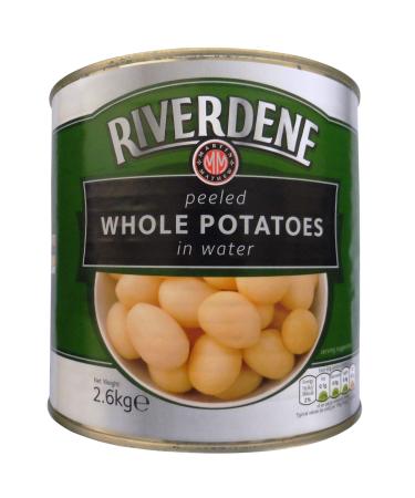 Riverdene Peeled New Potatoes in Water - 1x2.6kg