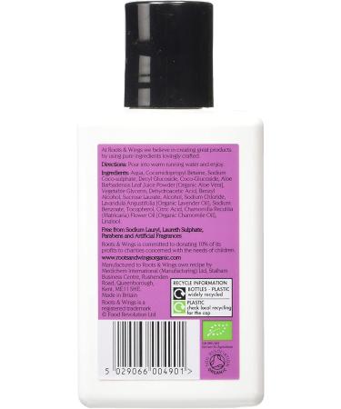 Organic Lavender and Chamomile Bath Soak - 250ml by Roots & Wings - Buy Online on GoSupps.com