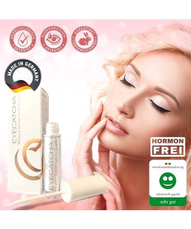 Sensitive Eyelash Serum - Hormone-Free Vegan Formula with Biotin & Peptides for Fast Strong Growth | Dermatologically Tested 3 ml - Buy Online on GoSupps.com