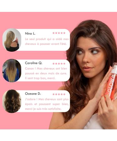 Glow Cure s rum en spray pousse acc l r e et anti-chute cheveux Formule vegan - Fabriqu e en France- Actif brevet AnaGain TM Cure 1 mois 100 ml 100 ml (Lot de 1) - Buy Online on GoSupps.com