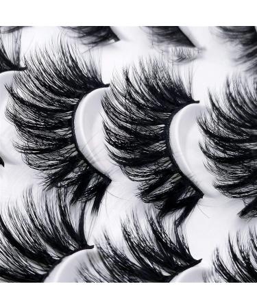 Gladystore 3D False Eyelashes | Reusable Long & Thick Fake Lashes - 20 Couples of Magnetic Eyelashes for Stunning Makeup | Shop Internationally - Buy Online on GoSupps.com