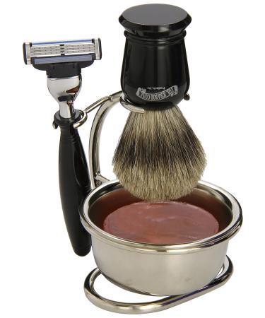 Colonel Ichabod Conk 4 Piece Shave Set