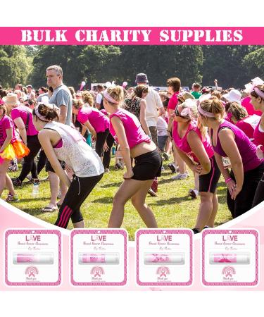 Sacubee 60 Pack Breast Cancer Awareness Lip Balms Bulk Small Pink Ribbon Thank You Lip Balms Gifts Set Breast Cancer Awareness Bulk Items Moisturizing Care Survivors Gifts for Women Men Survivors - Buy Online on GoSupps.com