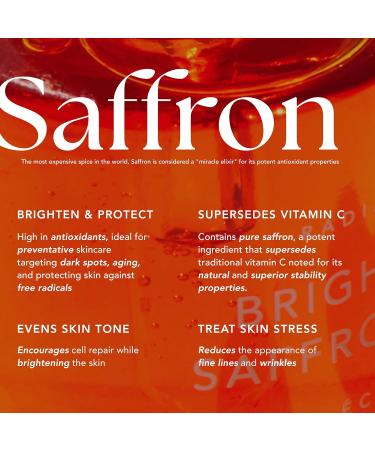RANAVAT Brightening Saffron Face Serum | Discoloration & Dark Spot Corrector | Vitamin C Alternative for Hyperpigmentation (0.17 oz - Buy Online on GoSupps.com
