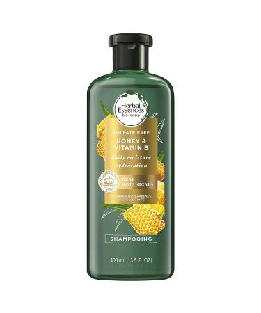 Herbal Essences Bio Renew Sulfate-Free Honey & Vitamin B Shampoo 13.5 Fl Oz - Gentle Cleansing with Natural Ingredients - Buy Online on GoSupps.com