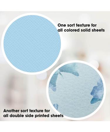 12x12 Double Sided Solid Colored Paper Pad Scrapbook Cardstock Decorative Paper - 36 Sheets 220gsm Pastel Construction Paper for Card Making Journaling Planner Origami Decorative Spring - Buy Online on GoSupps.com