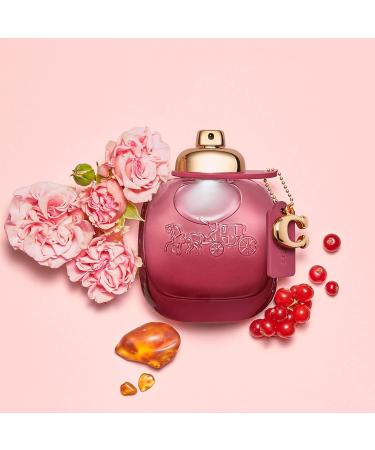 Coach Wild Rose Eau de Parfum - Long Lasting Fragrance with notes of Redcurrant Wild Rose & Ambroxan - Floral & Gourmand 1.7 Fl Oz (Pack of 1) - Buy Online on GoSupps.com