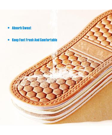 3 Pairs Super-Soft Shoe Insoles Inserts | Breathable & Sweat-Absorbent Two-Layered Foam | Fits Women 8.5-11 & Men 7.5-10 - Buy Online on GoSupps.com