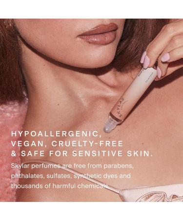 Skylar Nude Skin Eau de Parfum - Hypoallergenic & Clean Perfume for Women & Men Vegan & Safe for Sensitive Skin Notes of Pineapple Vanilla Coconut- 10mL /0.33 Fl oz - Buy Online on GoSupps.com