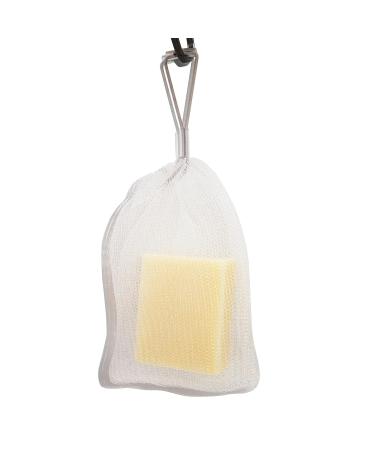 Buy 2 x Asavo Handmade Soap Bags - BPA-Free Nylon Quick Drying Foaming Soap Saver (White Transparent) - Eco-Friendly & Durable | International Shipping - Buy Online on GoSupps.com