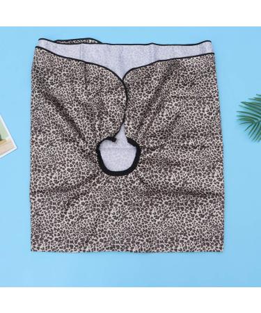 SUPVOX Leopard Waterproof Barber Cape - Hairdressing Salon Cape for Stylish Hair Cuts | International Shipping Available - Buy Online on GoSupps.com