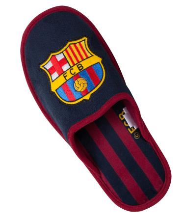 Men's Bar a slippers official FC Barcelona product adult size 39 EU Blue