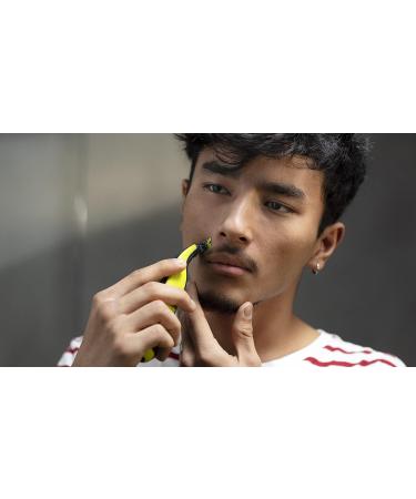 Philips QP2520/65 OneBlade Trim, Edge & Shave Kit - Yellow/Black - Buy Online on GoSupps.com