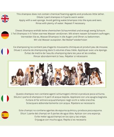 Poo Free Calming Shampoo for Cats - 99% Natural with Aloe Vera, Neem, Lavender - Sulfate/Parabens Free - Soothes and Relieves Itchy Skin - pH Balanced - 250ml - Buy Online on GoSupps.com