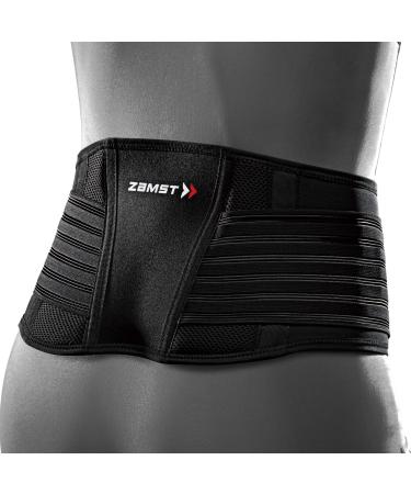 Zamst tw -5 back belt adjustable - back support for acute back pain muscle pain spondylolysis spondylolisthesis - back bandage for the lower back during sports - conveniently breathable XL