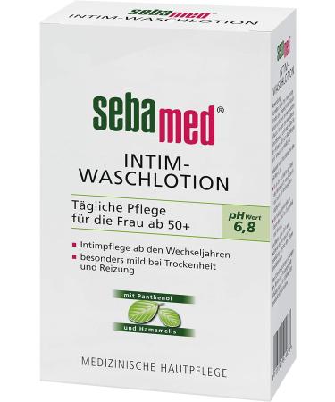 Sebamed Intimate Wash Lotion 2-Pack (200 ml x 2) - pH 6.8 Gentle & Effective Care for Intimate Hygiene International Shipping Available - Buy Online on GoSupps.com