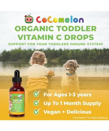 Organic Cocomelon Toddler Vitamin C & Probiotic Bundle by MaryRuth's | Immune & Digestive Support | Vegan & Gluten Free - Buy Online on GoSupps.com