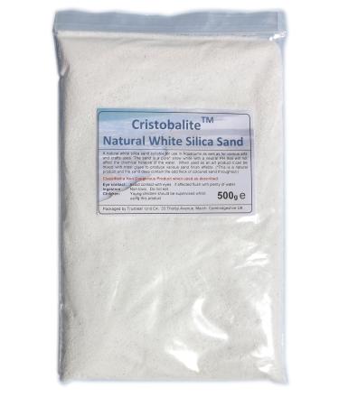 Trustleaf 500g White Decorative Sand * Suitable for Aquariums