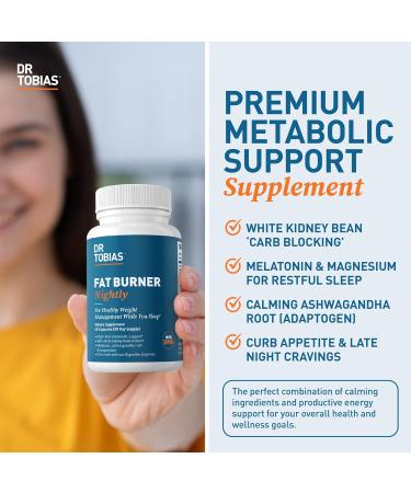 Dr. Tobias Fat Burner Nightly & Adult Multivitamin Supports Energy Immunity & Metabolism with Ashwagandha. 42 Fruits & Vegetables with Probiotics Green Coffee Bean Extract Non-GMO 30 Day Supply - Buy Online on GoSupps.com