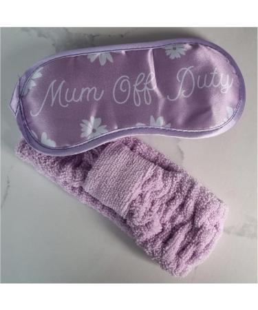 Mum Eye Mask & Head Band Pamper Mothers Day Hair Sleep Gift Blindfold Travel Nap - Buy Online on GoSupps.com