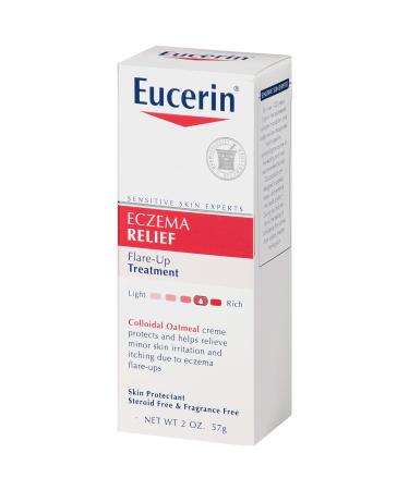 Eucerin Eczema Relief Therapy Creme 2oz - Soothes and Hydrates Irritated Skin - Buy Online on GoSupps.com