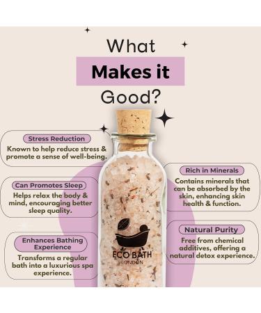 Lemongrass Himalayan Bath Salt 300g - Premium Infused with Calendula for Uplifting Relaxation | International Shipping Available - Buy Online on GoSupps.com