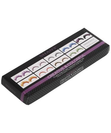 SHANY Eyelash Extend Set | 10 Assorted Reusable Eyelashes | Color Frenzy 20 Piece Colorful Collection - International Shipping Available - Buy Online on GoSupps.com