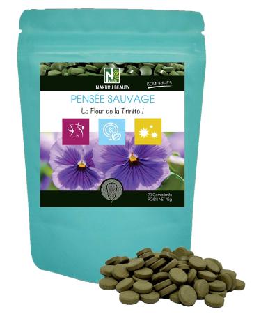 NAKURU | WildThought | 90 Tablets of 500mg | Beauty Range | Made in France | “The Flower of the Trinity!”