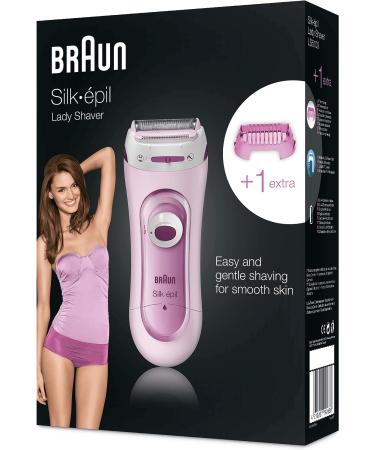 Braun Silk-Epil LS 5100 Lady Shaver for Legs and Body | Effective Hair Removal - Buy Online on GoSupps.com