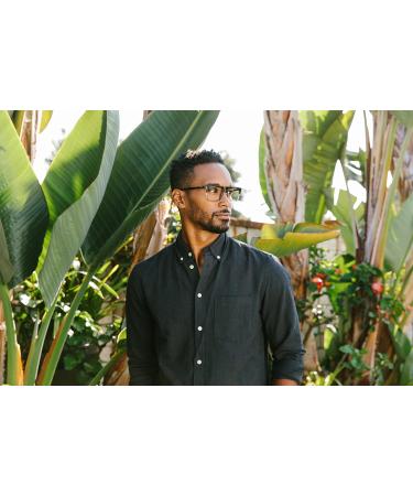 Peepers Swagger Blue Light Blocking Reading Glasses for Men - 55mm Black/Smoke - International Shipping Available - Buy Online on GoSupps.com
