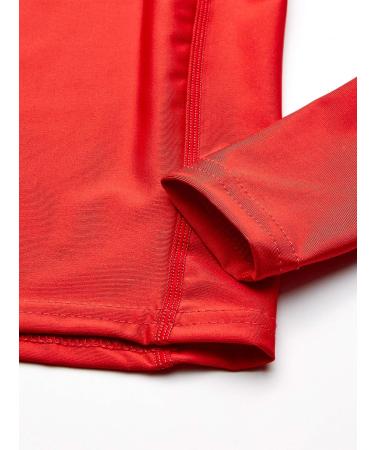 O'Neill Youth Basic Skins UPF 50+ Short Sleeve Rash Guard Red 8 - Kids' Sun Protection Rashguard - Buy Online on GoSupps.com