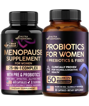 NUTRAHARMONY Menopause Support & Probiotics for Women Capsules