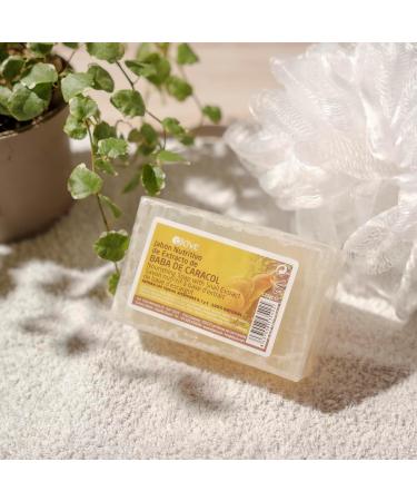 Ejove Natural Snail Slime Cleansing Facial Soap 125g | Skin Lightening & Spot Reduction | Anti-Acne & Blackheads | Natural Hydration & Face Care - Buy Online on GoSupps.com