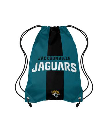 Jacksonville Jaguars NFL Team Stripe Wordmark Drawstring Backpack