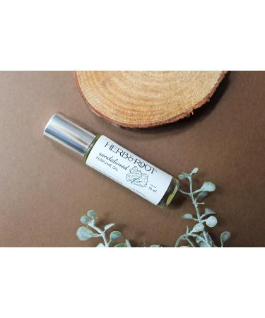 Herb & Root Sandalwood Perfume Oil Rollerball (Roll On) | Single Note Fragrance - Buy Online on GoSupps.com