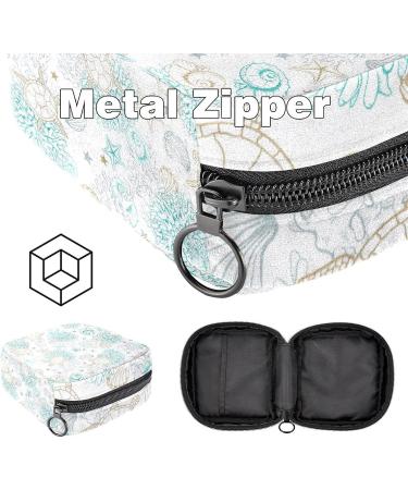 MUOOUM Sanitary Napkin Storage Bag - Portable Menstrual Cup Pouch for Women - Multi-colored - Buy Online on GoSupps.com