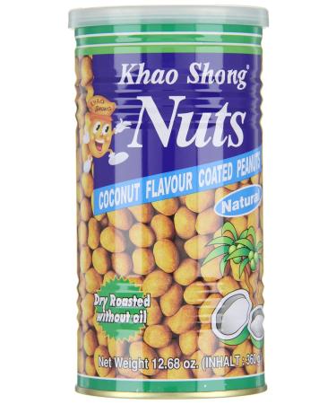 Khao Shong Coconut Flavor Coated Peanuts - 360g Crispy Sweet & Spicy Coconut Snacks | Shop Now! - Buy Online on GoSupps.com