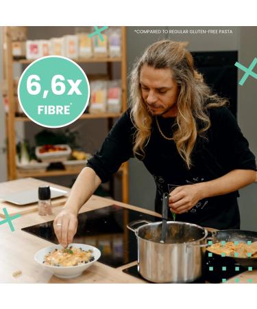 MILLFOLKS LIMITED Mill & Folks Easy Pasta Green Pea Pasta Fusilli 200g Vegan & Gluten Free - Buy Online on GoSupps.com