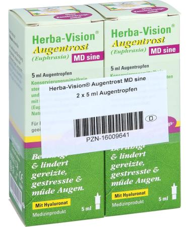 Herba-Vision Eyebright MD Eye Drops - 10ml | Soothing Eye Relief for All | International Shipping - Buy Online on GoSupps.com
