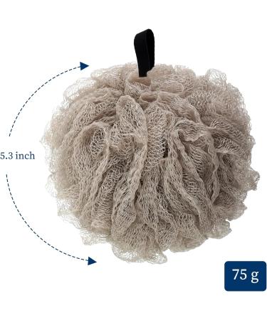 Caredoux 3 Pack Extra Large 75g Hard Exfoliating Bath Sponges - Patented Netting Technology - Spa Quality Loofah Sponge Set for Body Wash - Shower and Bathroom Accessories - Buy Online on GoSupps.com