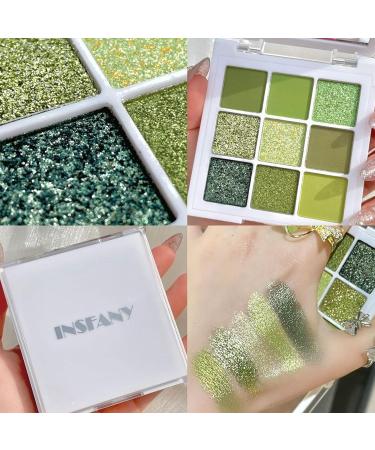 Eyeshadow Pallet - 9 Colors Makeup Eyeshadow Palette - High Brightness Long Lasting Waterproof Multifunctional Makeup Supplies for Women Men Boys Girls Teens Pochy - Buy Online on GoSupps.com