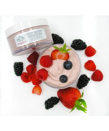 Very Berry Oxygen Exfoliating Mask & Scrub | Sweetsation Therapy | Hydrating Rejuvenating & Purifying with Vitamin C & Superberries - International Shipping - Buy Online on GoSupps.com
