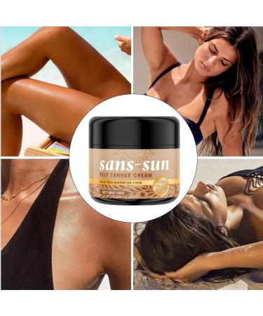 Self Tanning Cream 50 g Self Tanning Without Sun Unisex Moisturizing Bronzing Lotion for Indoor Outdoor Use Summer Beach - Buy Online on GoSupps.com